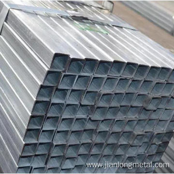 Q195 Ms Mild Steel Galvanized Square Pipes